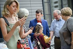 День знаний. Торжественная линейка в Государственном бюджетном общеобразовательном учреждении города Москвы школе № 58