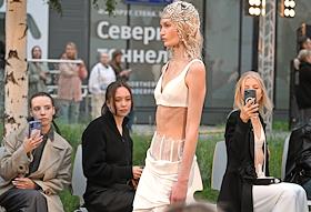 Пятая Московская неделя моды. Показы в парке 'Зарядье'