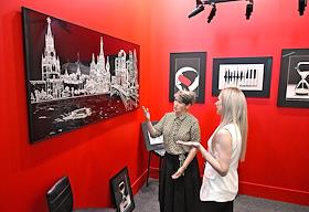 Выставка 'Made in Russia Expo 2025' в учебно-выставочном комплексе 'Тимирязев Центр'. Картина 'Москва'