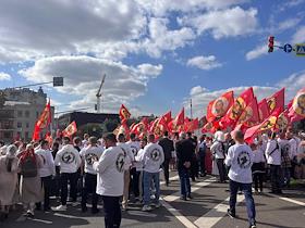 Крестный ход с патриархом Кириллом