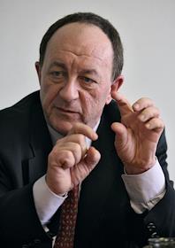 Управляющий директор компании Costa LTD ('Коста - кофе') Джон Деркач во время интервью.
