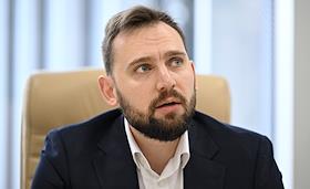 Генеральный директор компании 'Эверии Лайф' Евгений Щекланов во время интервью