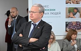 Заседание комитета Государственной думы (ГД) России по промышленности и торговле с участием министра промышленности и торговли России Антона Алиханова в ГД России