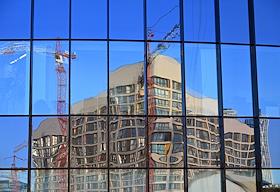 Жанровая фотография. Стройка у метро ЦСКА