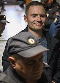 Избрание меры пресечения заместителю председателя партии 'Яблоко', бывшему руководителю фракции 'Яблоко' в Мосгордуме Максиму Круглову, обвиняемому в публичном распространении заведомо ложной информации об использовании Вооруженных Сил России, в Замоскворецком районном суде