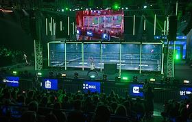 Битва роботов. 2-й отборочный этап в конгрессно-выставочном центре (КВЦ) 'Патриот'