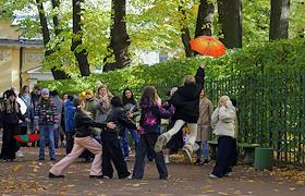 Жанровые фотографии. Осень в Летнем саду