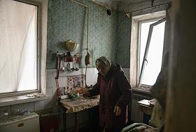 Прилет БПЛА в частный жилой дом в Макеевке (ДНР)