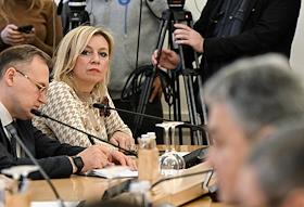 Переговоры министра иностранных дел России Сергея Лаврова с министром иностранных дел Казахстана Ермеком Беделбаевичем Кошербаевым в Доме приемов МИД России