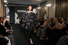 Показ кутюрной коллекции FW'25/26 в рамках закрытого вечера Модного Дома YANINA Couture в отеле Stella di Mosca
