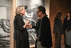 Церемония открытия нового пространства школы masters: dom в историческом здании 'Кокоревского подворья' на Софийской набережной и выставки современного искусства из собрания основательницы школы Полины Бондаревой