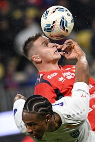 Мир Российская Премьер-Лига (РПЛ) 2025/2026. 14-й тур. Матч между командами ЦСКА (Москва) - 'Пари Нижний Новгород' (Нижний Новгород) на стадионе 'ВЭБ Арена'