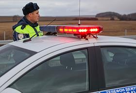 Профилактический рейд ГИБДД по выявлению несоблюдений правил дорожного движения на 1468-м километре платной федеральной трассы М-12, в Красноуфимском муниципальном округе Свердловской области