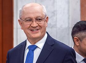 Официальная церемония принесения присяги нового правительства Молдавии во главе с премьер-министром Молдавии Александру Мунтяну в здании администрации президента Молдавии в Кишиневе