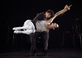 Фестиваль современной хореографии 'Context. Diana Vishneva'. Премьера балета 'Ионеско' на Основной сцене московского Театра имени Ермоловой