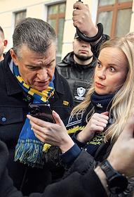 Торжественный митинг-концерт в День народного единства у штаб-квартиры партии ЛДПР