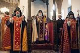 Патриарший молебен по случаю двадцатишестилетия посвящения в сан и интронизации Католикоса всех армян Гарегина II в Ереване
