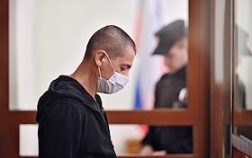 Заседание суда по делу Игната Кузина, обвиняемого в подготовке теракта в отношении генерал-лейтенанта Ярослава Москалика, во Втором западном окружном военном суде