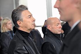 Церемония прощания с телеведущим Юрием Николаевым на Троекуровском кладбище