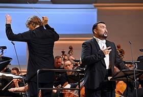 Опера 'Паяцы' итальянского композитора Руджеро Леонкавалло в концертном исполнении оркестра и солистов Пермского академического театра оперы и балета в концертном зале имени П.И. Чайковского Московской филармонии