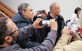 Судебное заседание по делу Николая Смирнова, бывшего министра энергетики и ЖКХ Свердловской области, в Верх-Исетском районном суде, в Екатеринбурге