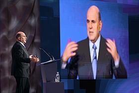 Форум 'Цифровые решения' в Национальном центре Россия. Главная пленарная сессия 'Достижения. Вызовы. Приоритеты' и выставка российских цифровых достижений