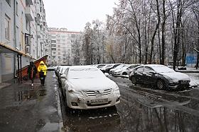 Жанровая съемка. Первый снег