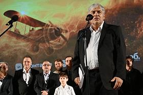 Премьера фильма 'Авиатор' режиссера Егора Кончаловского по одноименному роману Евгения Водолазкина в кинотеатре 'КАРО 11 Октябрь'