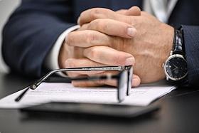 Транспортная неделя 2025 в Гостином дворе. Председатель правления ГК 'Автодор' Вячеслав Петушенко во время интервью