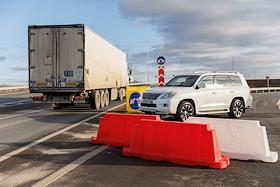 Открытие нового участка федеральной трассы Р-351 Екатеринбург — Тюмень, объезда города Богданович, после реконструкции, в Свердловской области