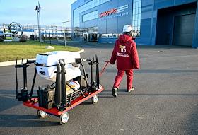 Пресс-тур на производственную площадку компании 'Транспорт будущего', расположенную на территории научно-производственного центра беспилотных авиационных систем 'Самара'