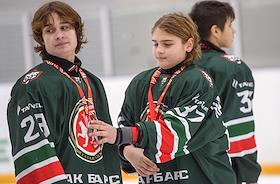 Церемония чествования команды «Ак Барс»-2011 в универсальном спортивном комплексе ХК «Ак Барс»