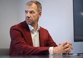 Генеральный директор проекта 'Литрес' Сергей Анурьев во время интервью