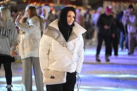 Церемония открытия ГУМ-катка на Красной площади