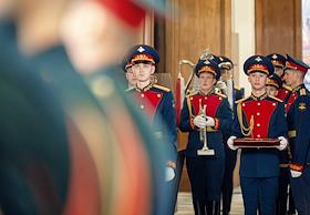 Церемония, приуроченная к 200-летию со дня смерти императора Александра I и восшествия на престол императора Николая I, в Петропавловской соборе