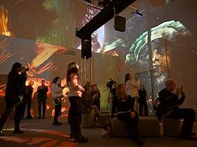 Открытие мультимедийной экспозиции 'Быть Ван Гогом' на ВДНХ