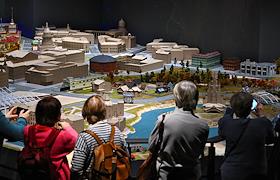 Пресс-тур по открытию нового интерактивного музея 'Шоу-макет 'Моя Россия' на ВДНХ