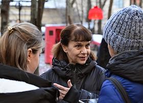 Церемония открытия Музея ОБЭРИУ в отреставрированной квартире поэта Александра Введенского и выставки 'Комнаты ОБЭРИУ'