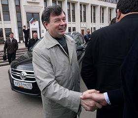 Встреча губернатора Калужской области Анатолия Артамонова С руководством Фольцваген в России. Тест - драйв