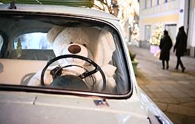 Жанровая фотография. Новогоднее украшение города