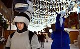 Жанровые фотографии. Новогоднее украшение улиц Новосибирска