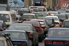 Автомобили на дорогах столицы