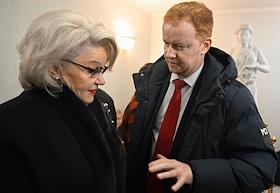 Судебное заседание по делу лидера 'Левого фронта' Сергея Удальцова, обвиняемого в оправдании терроризма в интернете, во Втором западном окружном военном суде