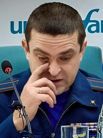 Временно исполняющий обязанности начальника Главного управления МЧС России по Ростовской области Николай Чубучный, во время пресс-конференции: 'Итоги деятельности ГУ МЧС России по Ростовской области в 2025 году.  Обеспечение безопасности в период новогодних и рождественских праздников', в информационном агентстве Интерфакс-Юг