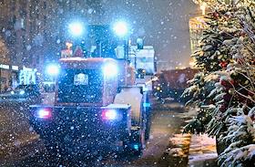 Жанровые фотографии. Снегопад в Москве