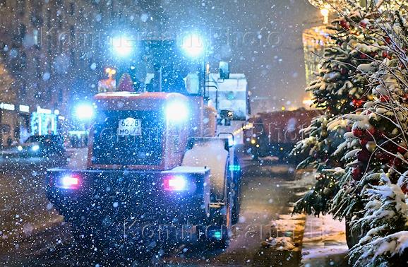 Жанровые фотографии. Снегопад в Москве