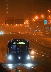 Жанровые фотографии. Туман в Москве