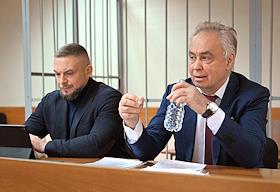 Судебное заседание по делу бывшего заместителя министра транспорта и летного директора ПАО 'Аэрофлот' Игоря Чалика, обвиняемого в особо крупной растрате, в Коптевском районном суде