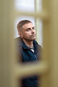 Заседание по делу директора национального парка 'Куршская коса' Анатолия Калины, обвиняемого в незаконной рубке лесных насаждений с использованием служебного положения, в Ленинградском районном суде