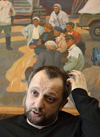 Интервью с генеральным директором группы компаний 'Триумф' Борисом Гореликом в рабочем кабинете